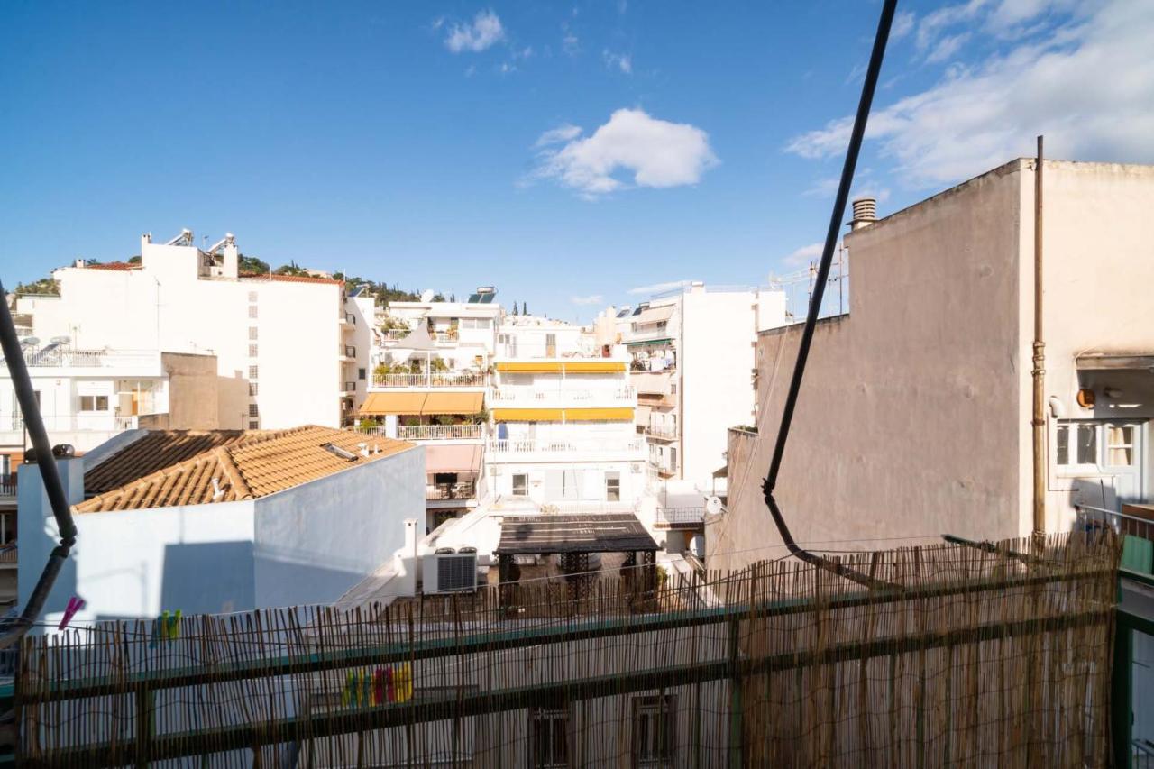 Acropolis View Vintage Style Apartment In Koukaki Athene Buitenkant foto