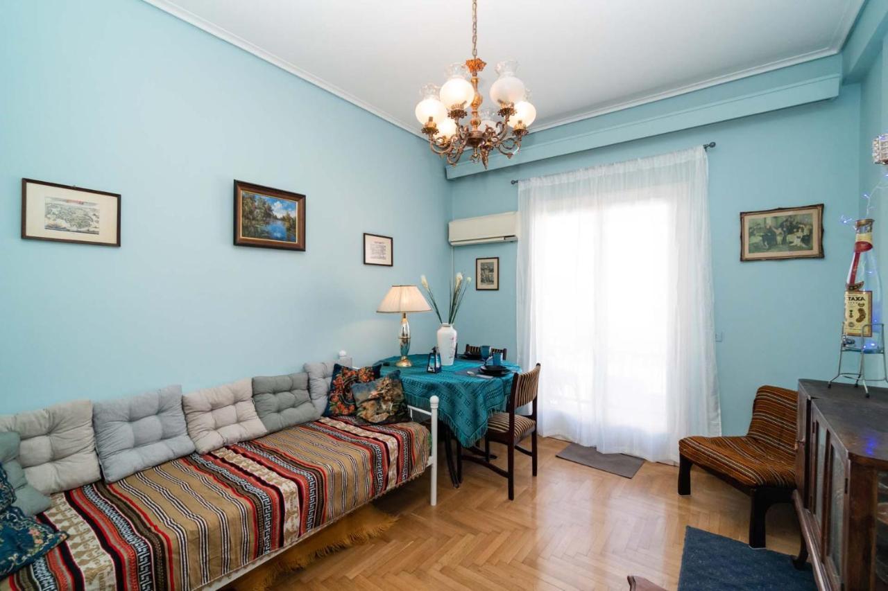 Acropolis View Vintage Style Apartment In Koukaki Athene Buitenkant foto