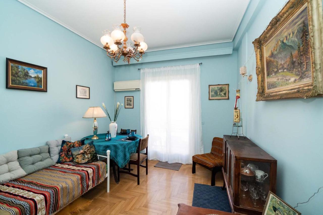 Acropolis View Vintage Style Apartment In Koukaki Athene Buitenkant foto
